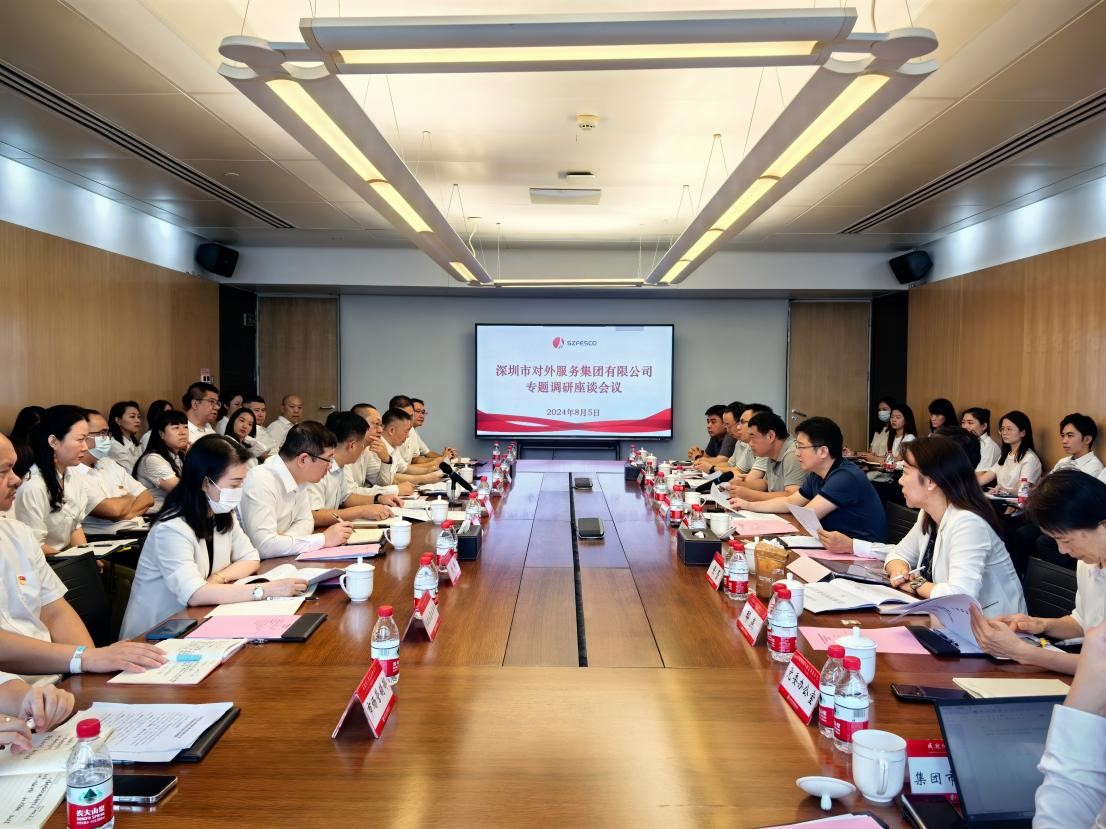 人才集团党委书记、董事长高大伟率队调研外服集团宣讲党的二十届三中全会精神